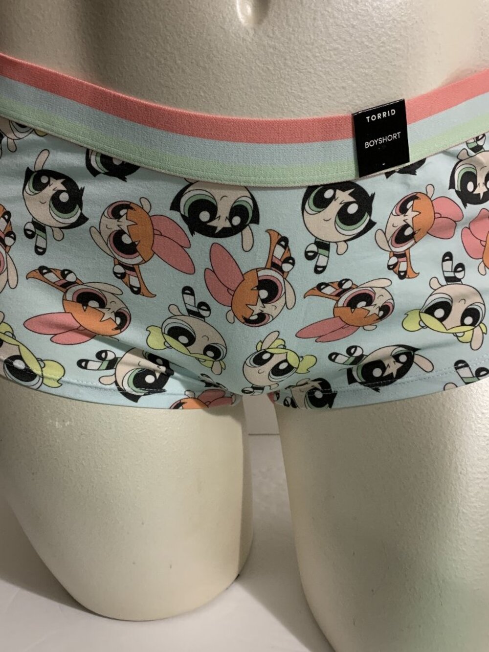 Torrid Boyshort Panties Underwear Powerpuff Girls Buttercup Bubbles Plus 4 26